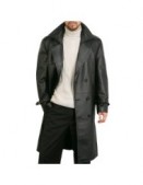 BGSD-Mens-Classic-Leather-Trench-Coat