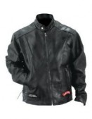 Diamond-Plate-Rock-Design-Genuine-Buffalo-Leather-Motorcycle-jacket
