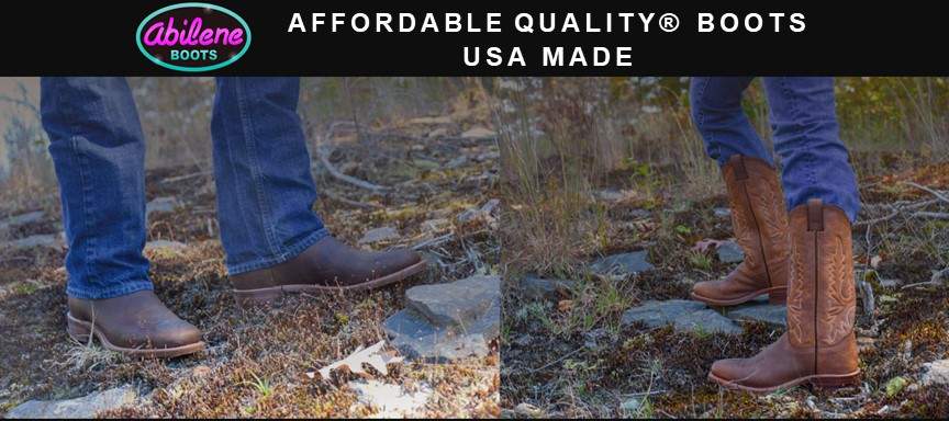 Abilene Boots Men Laides Made In USA