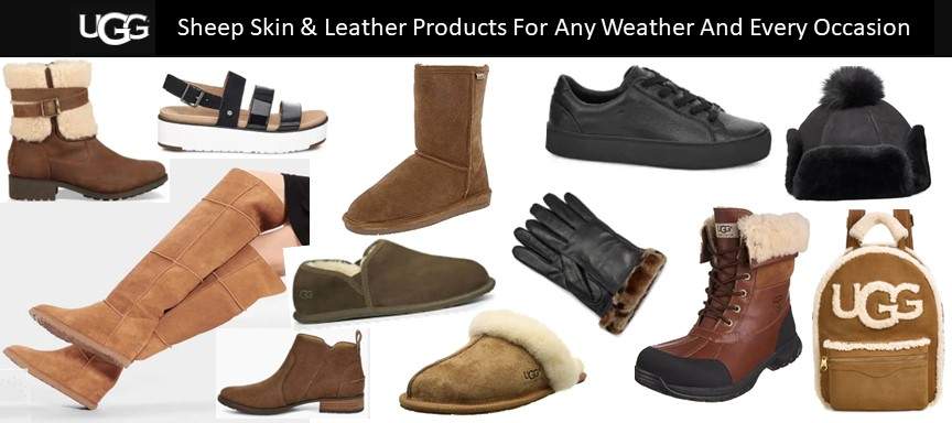 The UGG Company Sheepskin and Leather Products For Any Weather And Every Occasion